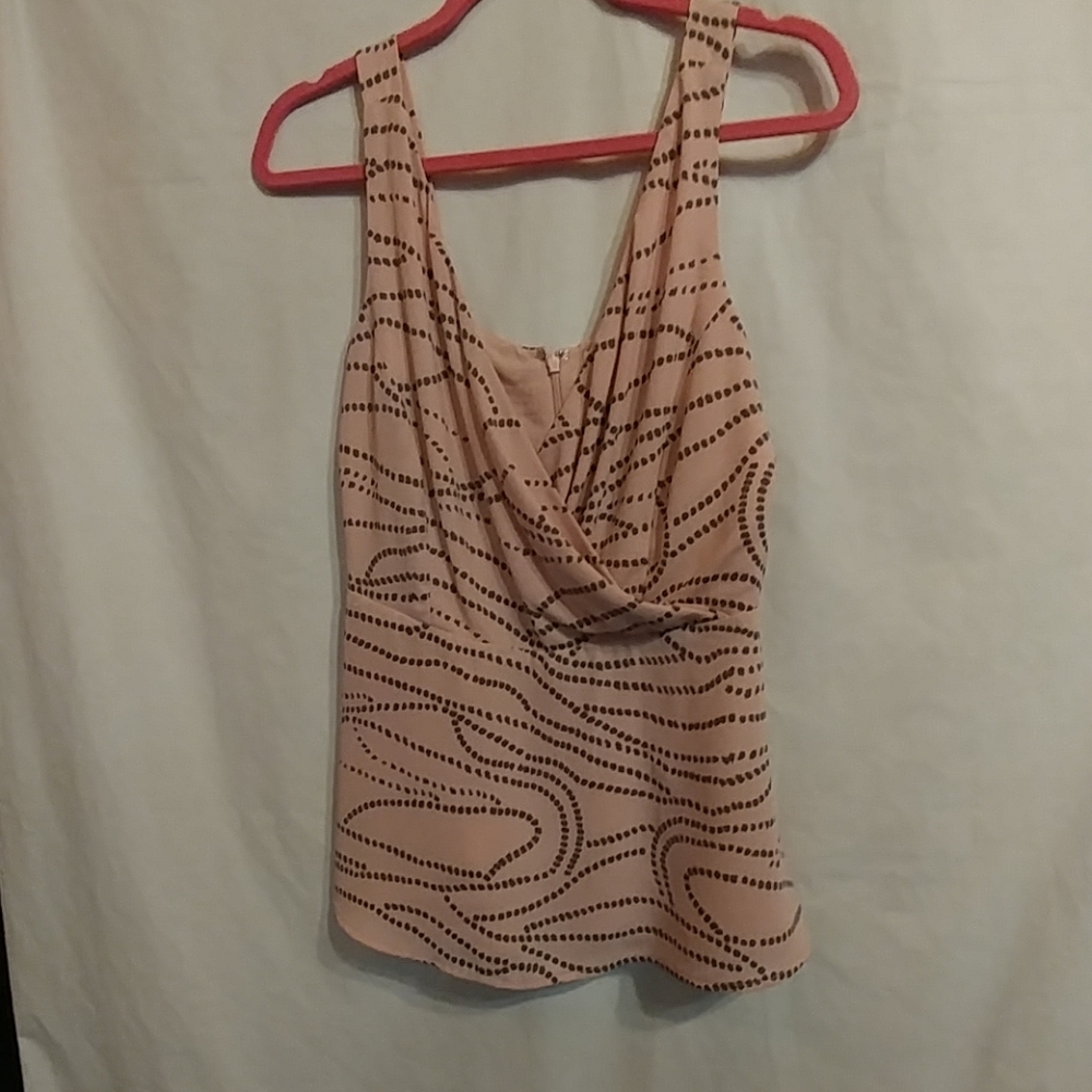 Pink cami top.